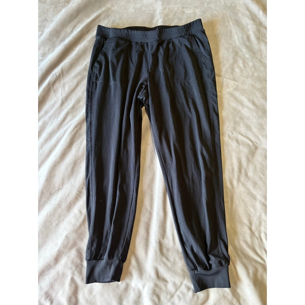 Zella Live In Joggers Mens Large Black Athletic Pants Tapered Sweatpants 1816